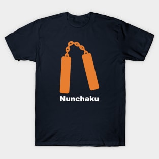 Nunchuks! The weapon of a true martial arts warrior! T-Shirt